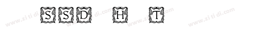 017 SSDunHeiTi字体转换